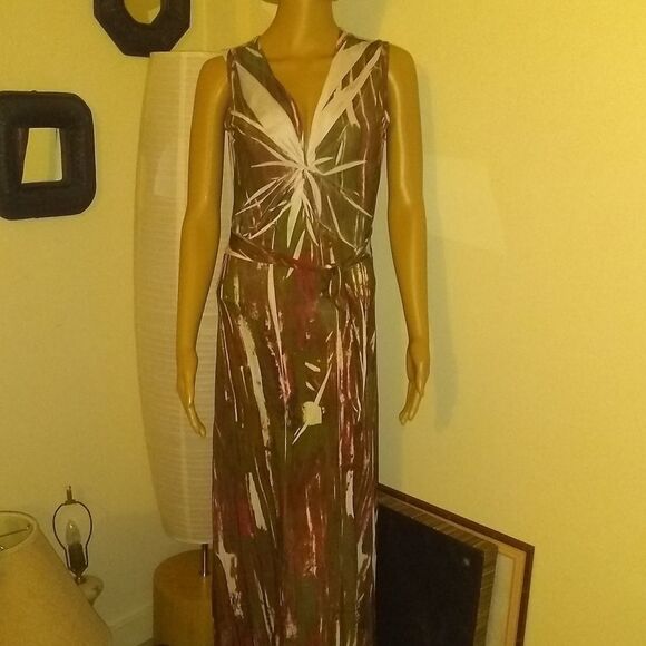 ⬇️⬇️⬇️ib diffusion Sleeveless Maxi Dress - Picture 3 of 8